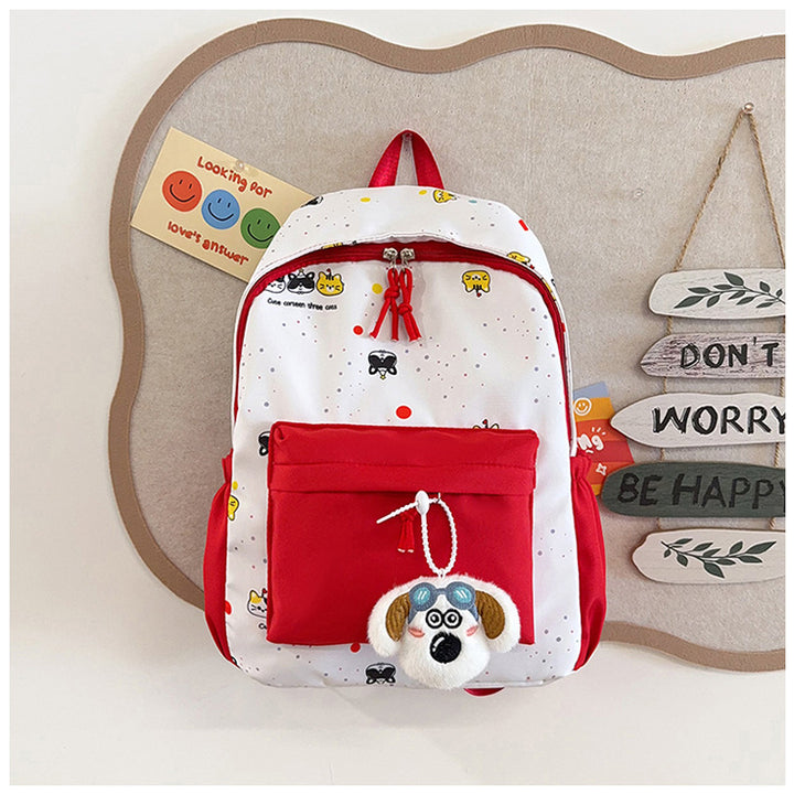 Cartoon Print Backpack