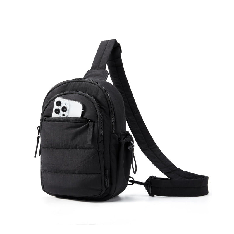 Practical sling bag with multiple compartments Bowlift