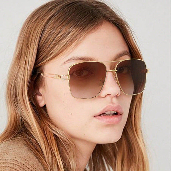 Ladies elegant square sunglasses with fashionable design Bowlift