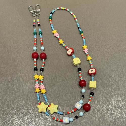 Colorful Beaded Eyewear Chain Bowlift