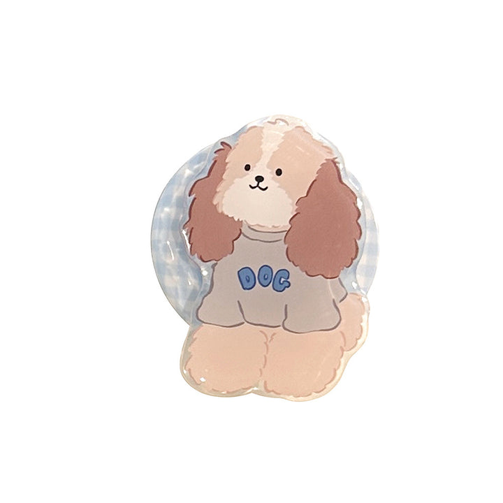 Kawaii Dog Design Sticker Bowlift