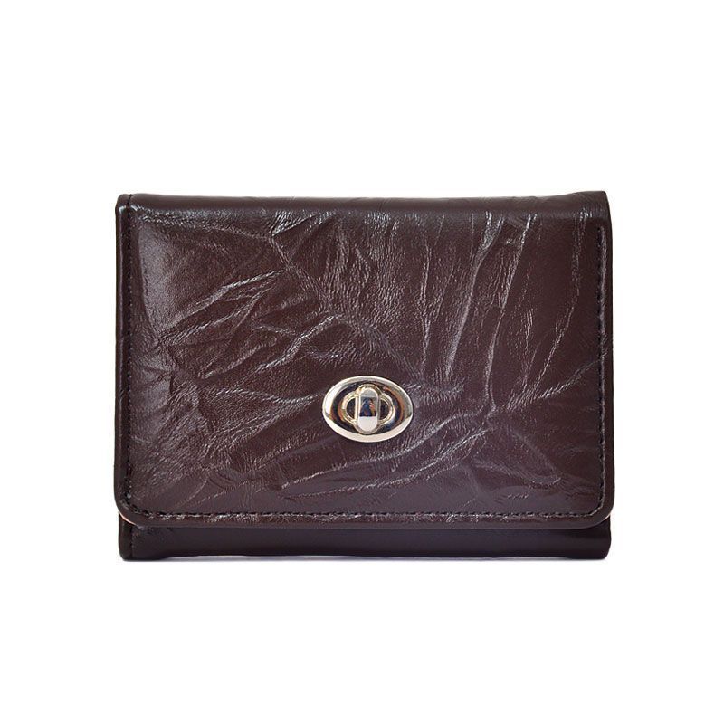 Elegant Textured Leather Wallet Bowlift