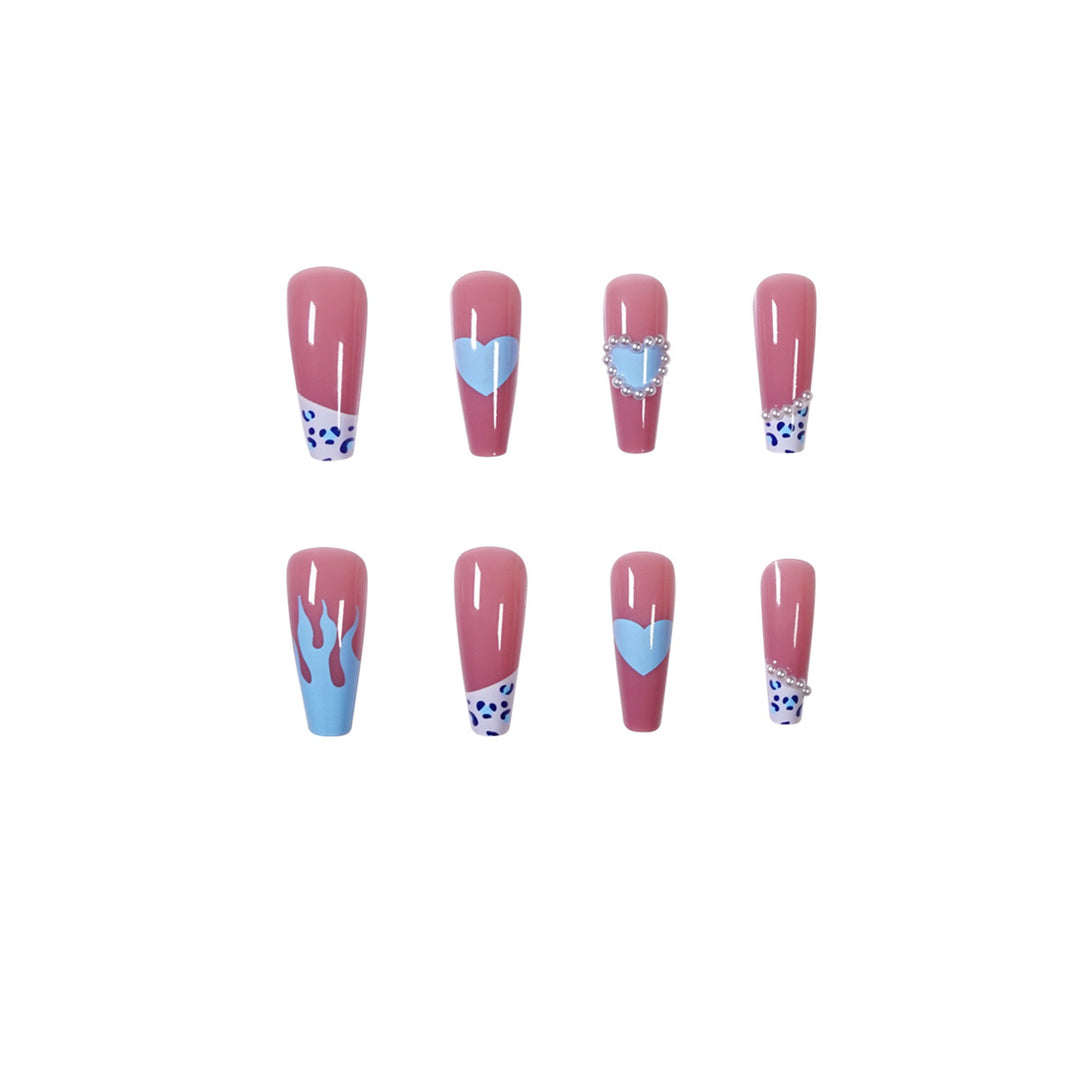 Artful stiletto nails in creative design Bowlift