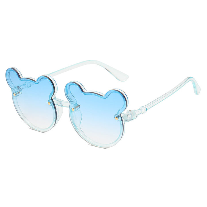 Women Playful Bear Shape Sunglasses Bowlift