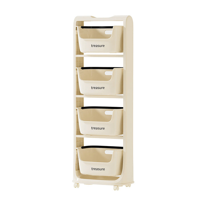 Multi-Tier Rolling Storage Organizer Bowlift
