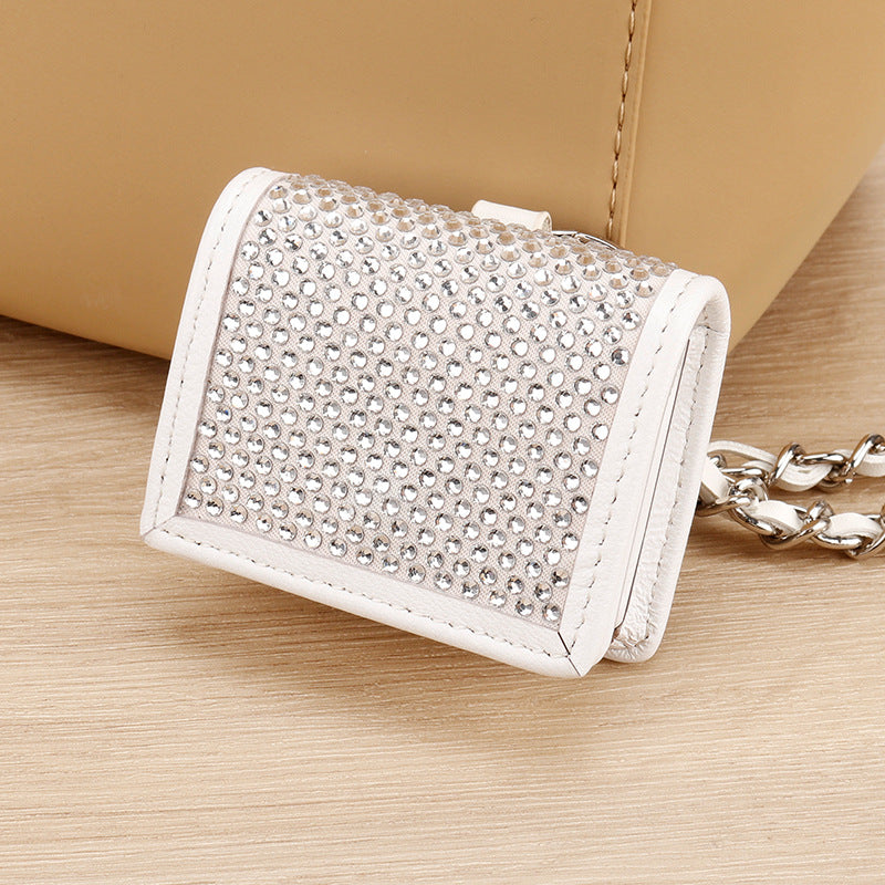 Glamorous Rhinestone Mini Wallet Bowlift