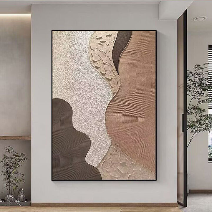 Textured Contemporary Abstract Canvas Artwork