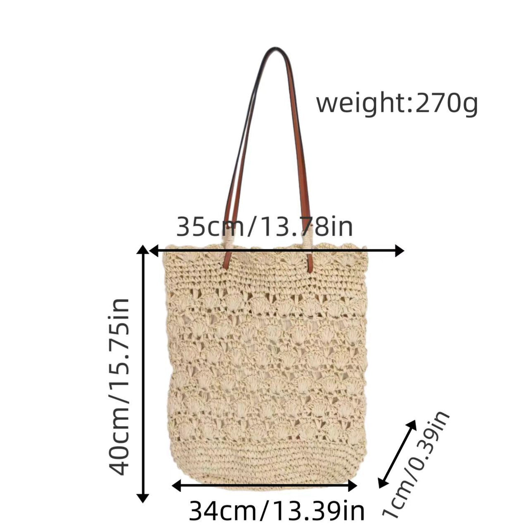 Hand-crocheted beach bag Bowlift
