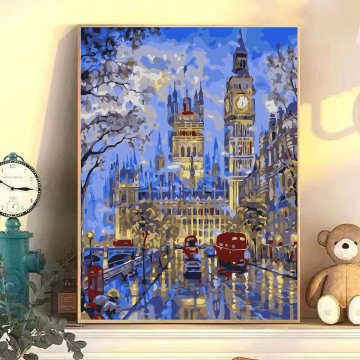 Scenic Landscape Art Canvas Print Bowlift