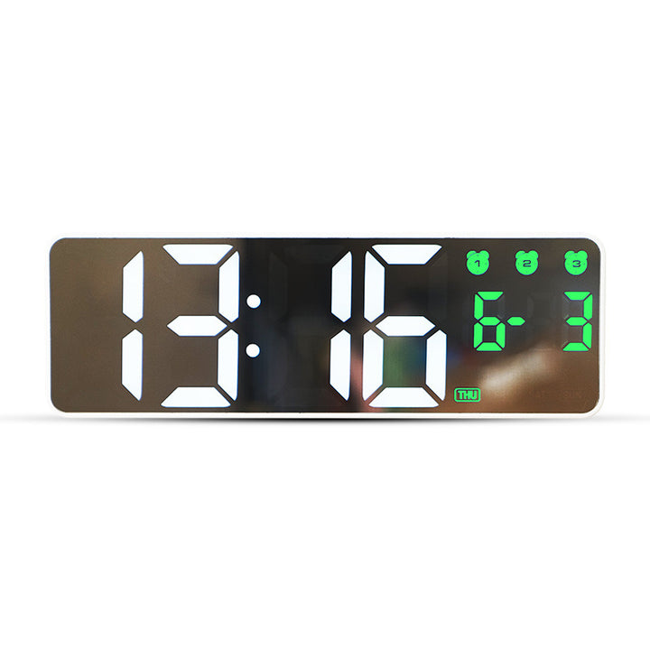 Digital watch with large LED display and multiple alarm function Bowlift