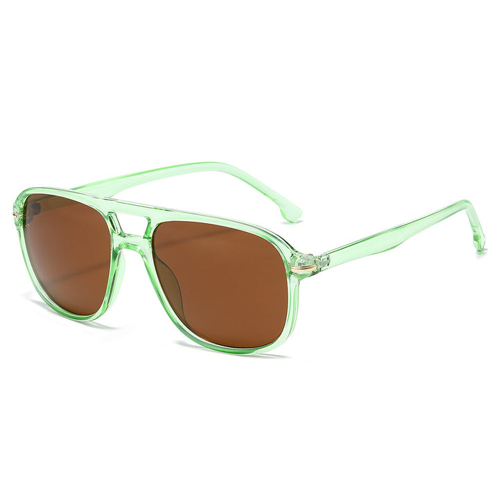 Oversized Gradient Lens Shield Sunglasses Bowlift