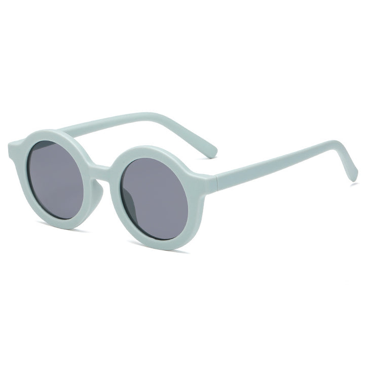 Women's stylish round sunglasses with modern plastic frame Bowlift