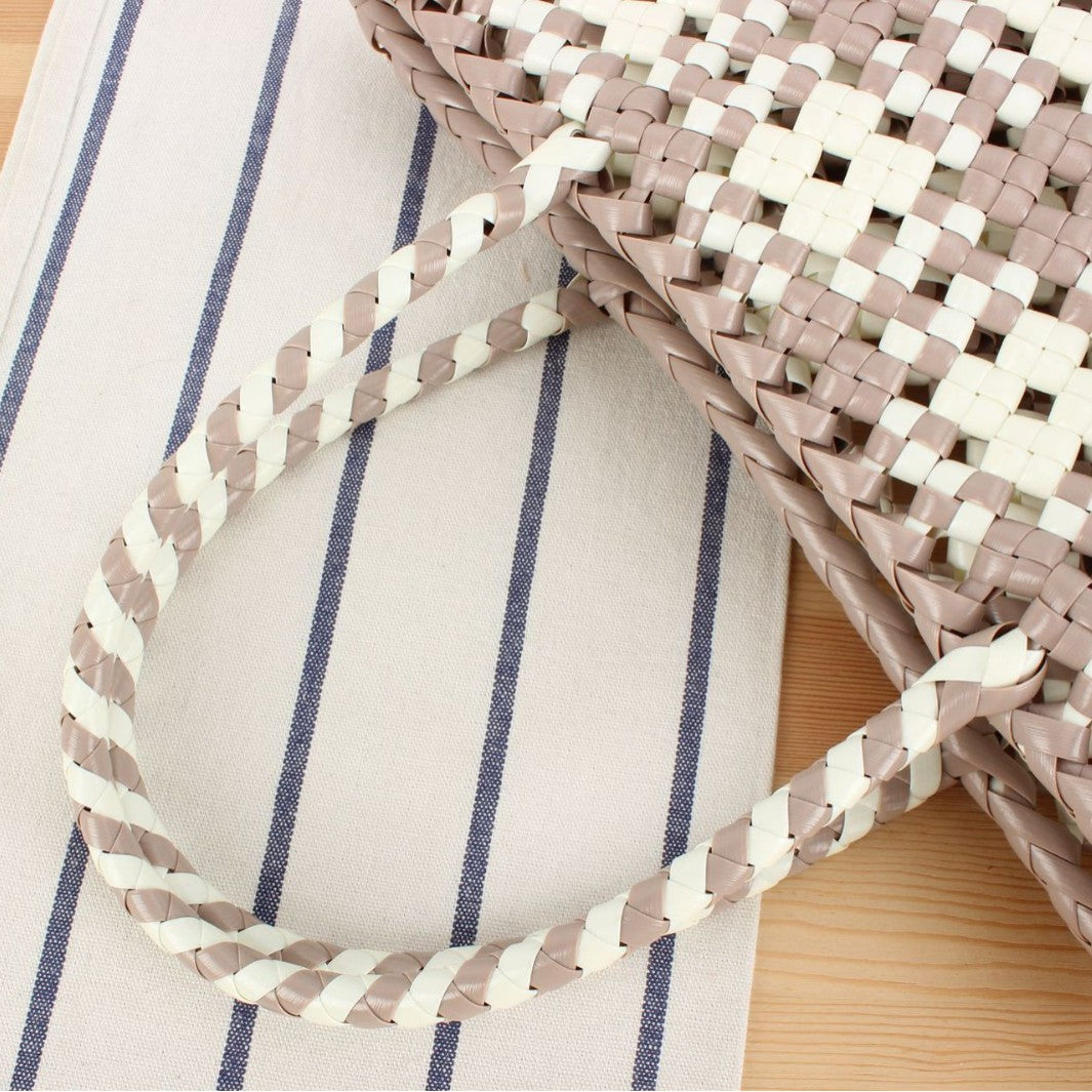 Large Tote Bag Made of Woven Material Bowlift