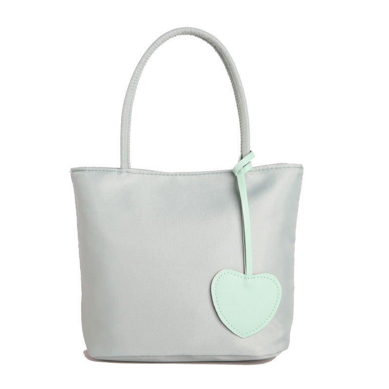 WoStylish Heart-Embellished Everyday Tote Bag Bowlift
