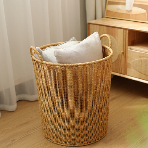 Unisex Large Storage Basket with Sturdy Carrying Handles Bowlift