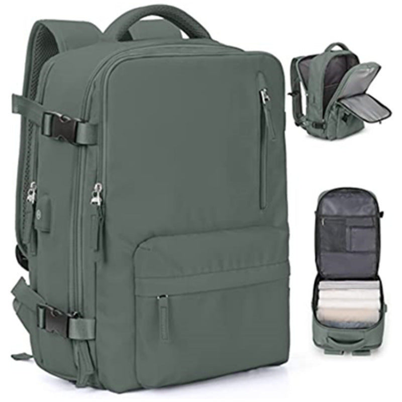 Multi-Compartment Stylish Travel Backpack Bowlift