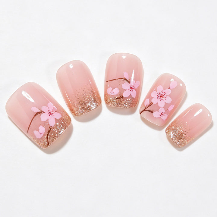 Elegant Floral Nail Art Design Kit Bowlift