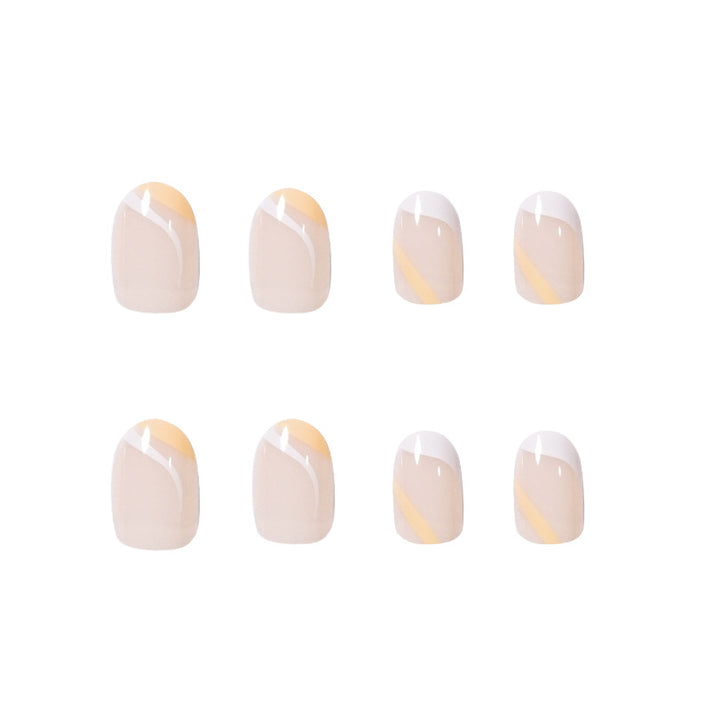 Artful Nail Art with Elegant French Tips and Creative Designs Bowlift