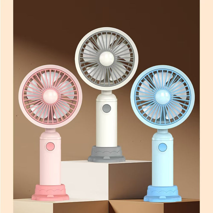 Ladies Portable Mini Fan with Ergonomic Design Bowlift