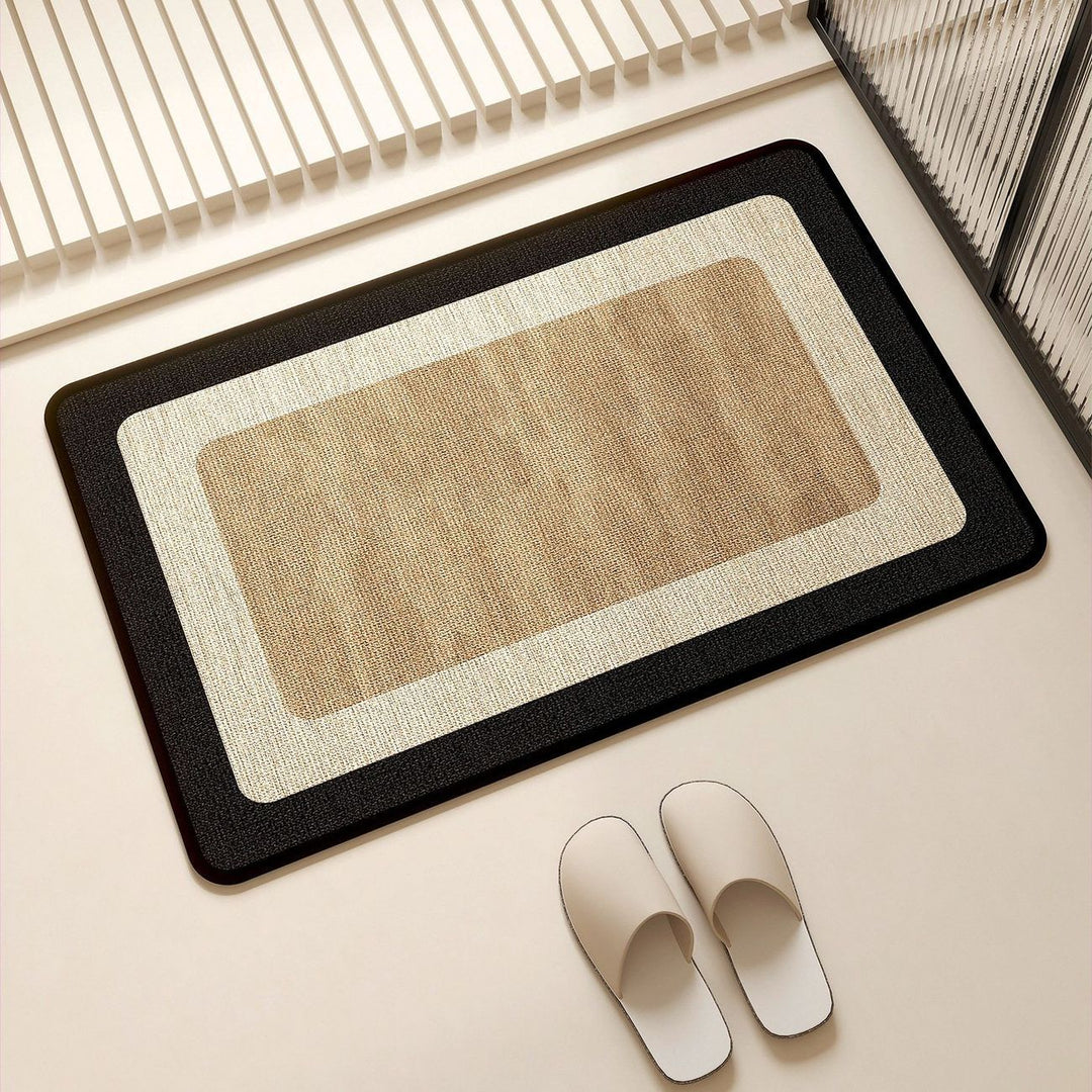 Soft Textured Decorative Bath Mat Bowlift