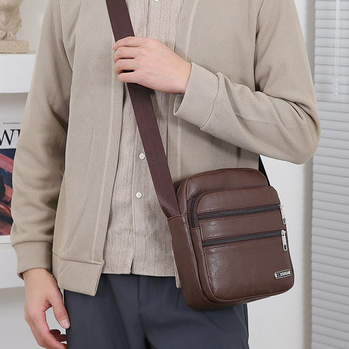 Urban Leather Crossbody Bag Bowlift