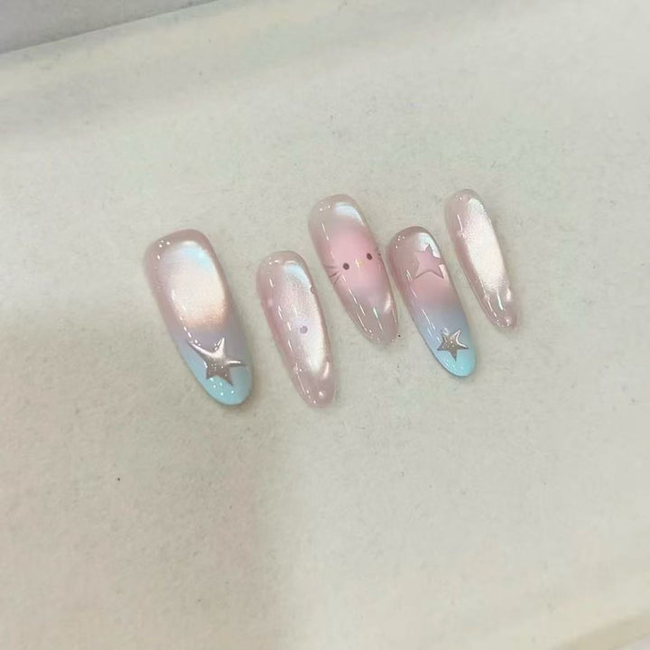 Glamorous Gel Nail Art Extensions Bowlift