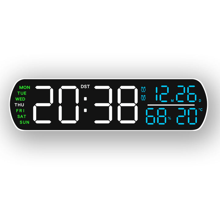 Digital weather clock with large display Bowlift