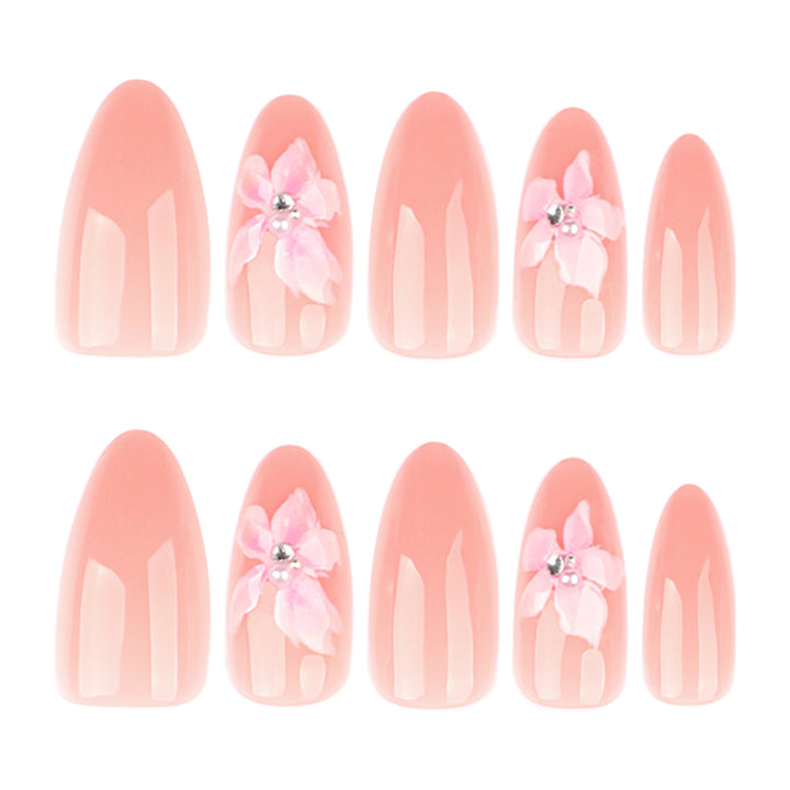 Artistic nail designs with delicate floral accents Bowlift