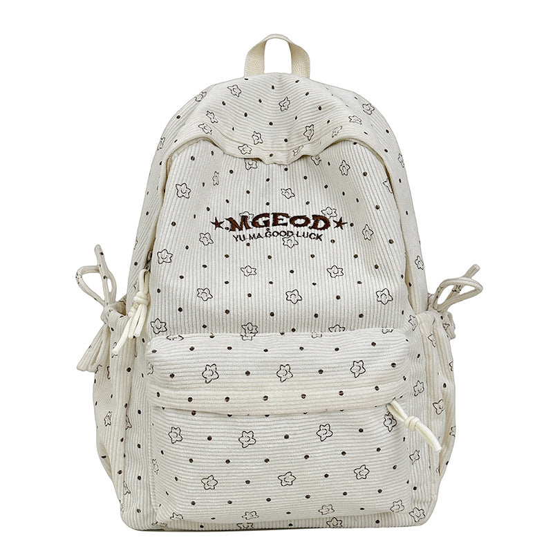 Cute Floral Design Backpack