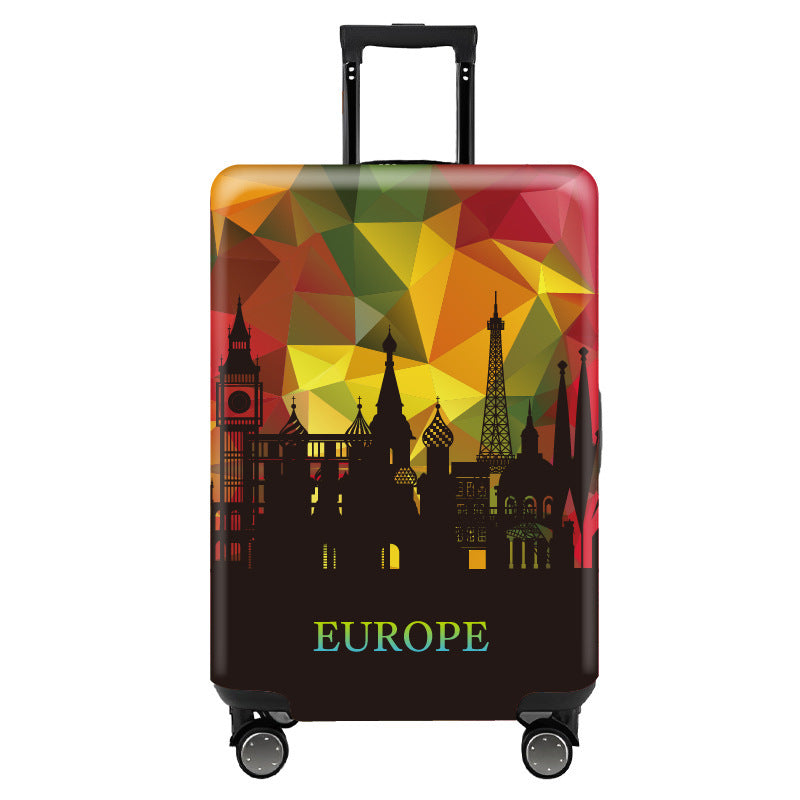 Artistic Travel Hard Shell Suitcase Bowlift