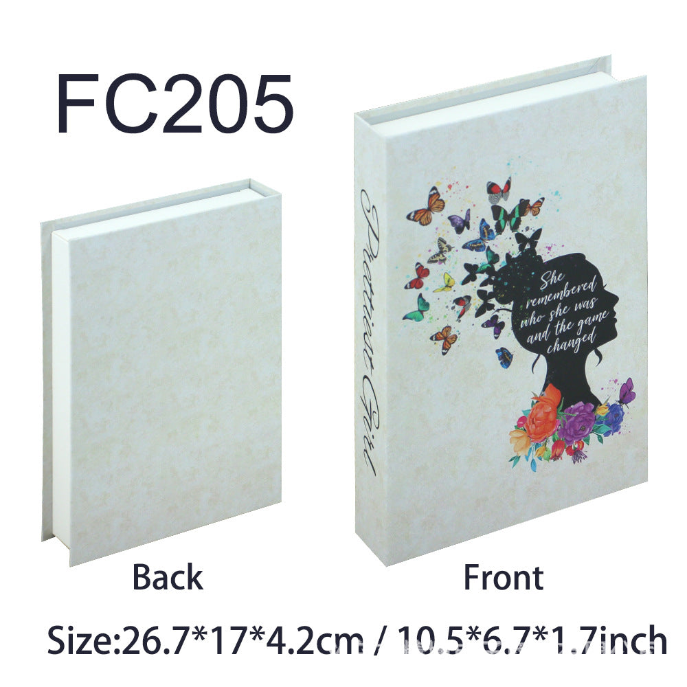 Decorative Hardcover Hidden Storage Book Safe Bowlift