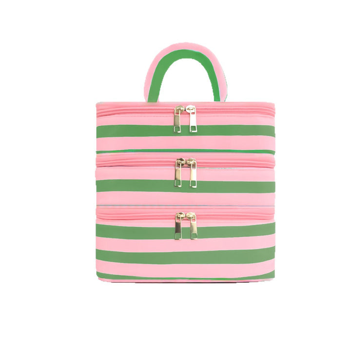 Stylish cosmetic organizer with multiple compartments Bowlift