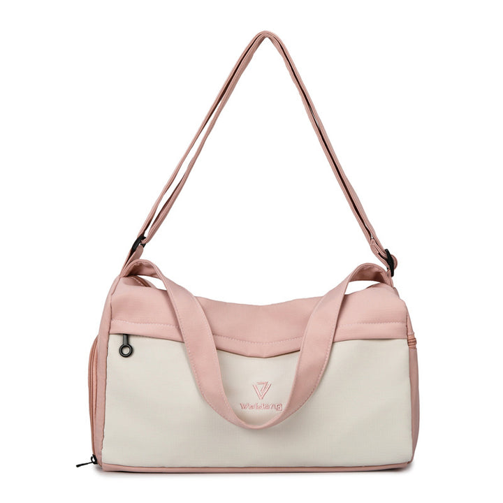 Sporty Shoulder Bag With Multiple Compartments Bowlift