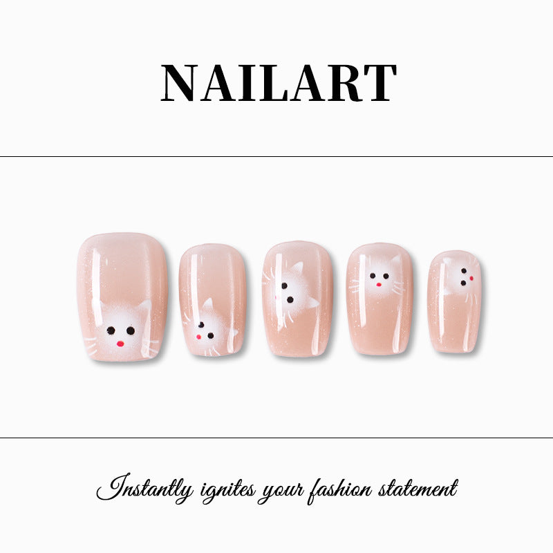 Character-Theme Press-On Nail Set Bowlift