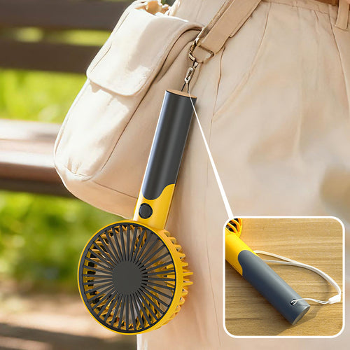 Rechargeable Portable Handheld Cooling Fan Bowlift