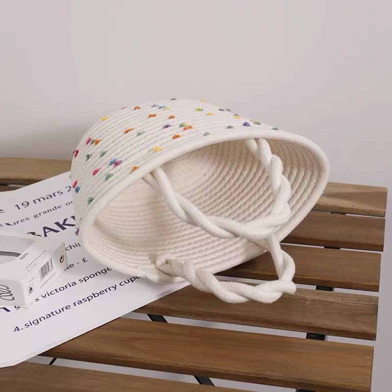 Women's handbag with colorful polka dot design Bowlift