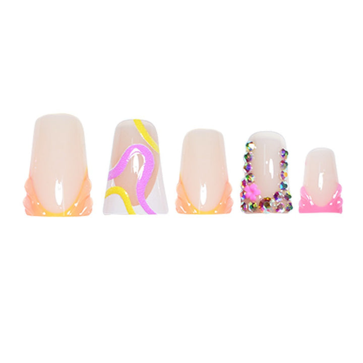 Decorative Artistic Nail Extensions Bowlift