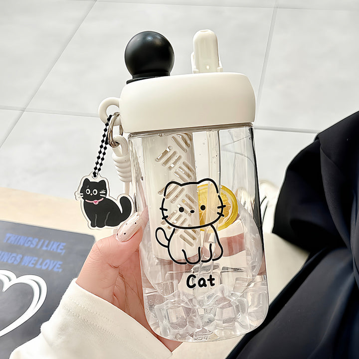 Women’s water bottle with playful design Bowlift