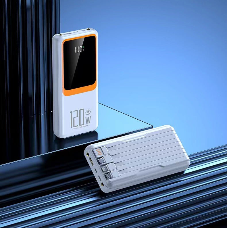 High-performance power bank with display and fast charging function Bowlift