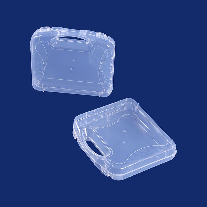 Multi-Purpose Transparent Craft Storage Box Bowlift