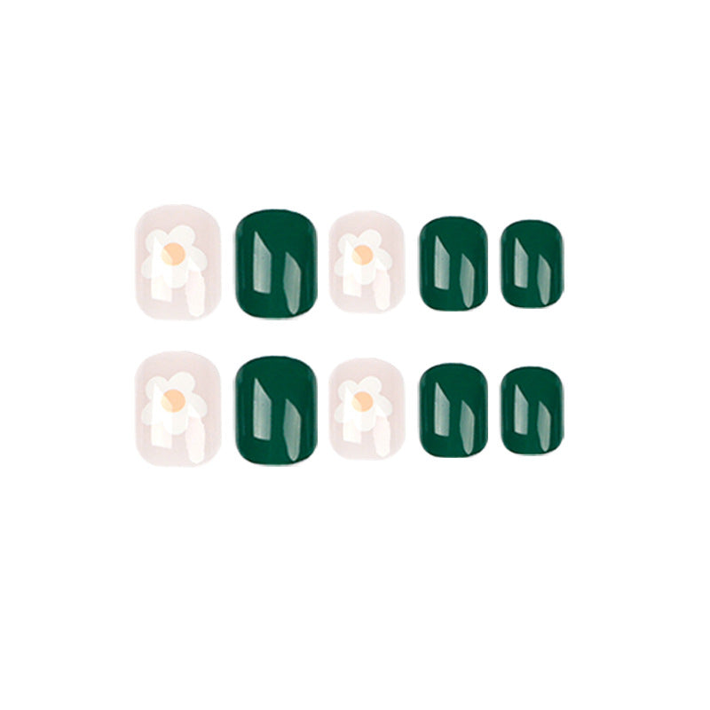 Artful Nail Art in Floral Design Bowlift
