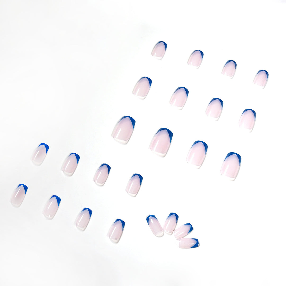 Stylish nail art with modern French tips Bowlift