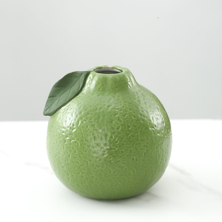 Whimsical Ceramic Fruit-Shaped Vase Bowlift