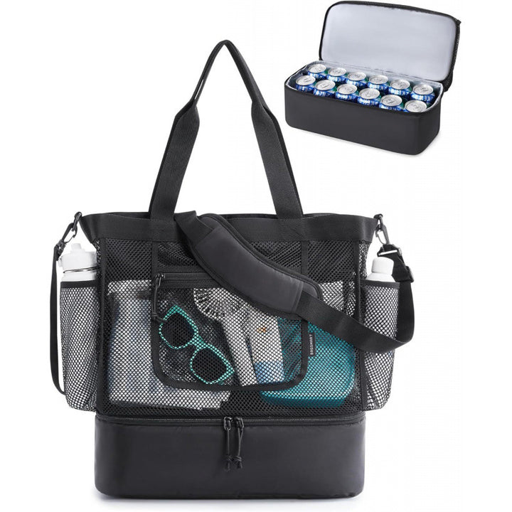 Cooler and transport bag with insulated interior Bowlift