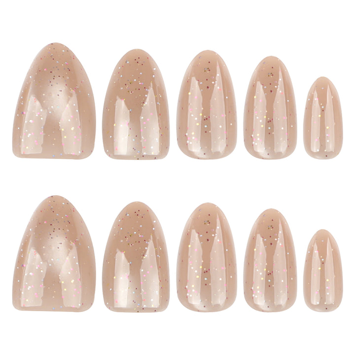 Glamorous nail art with glitter effect Bowlift