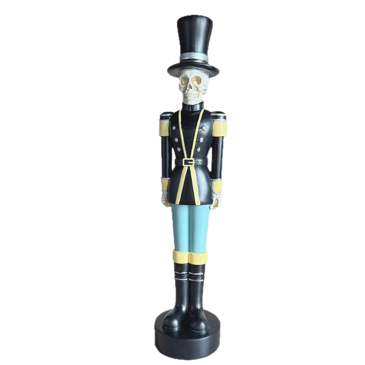 Decorative skeleton figure in military look Bowlift