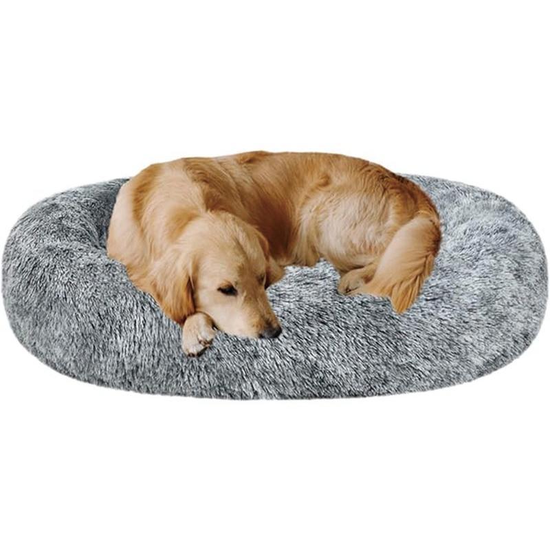Plush Round Orthopedic Dog Bed