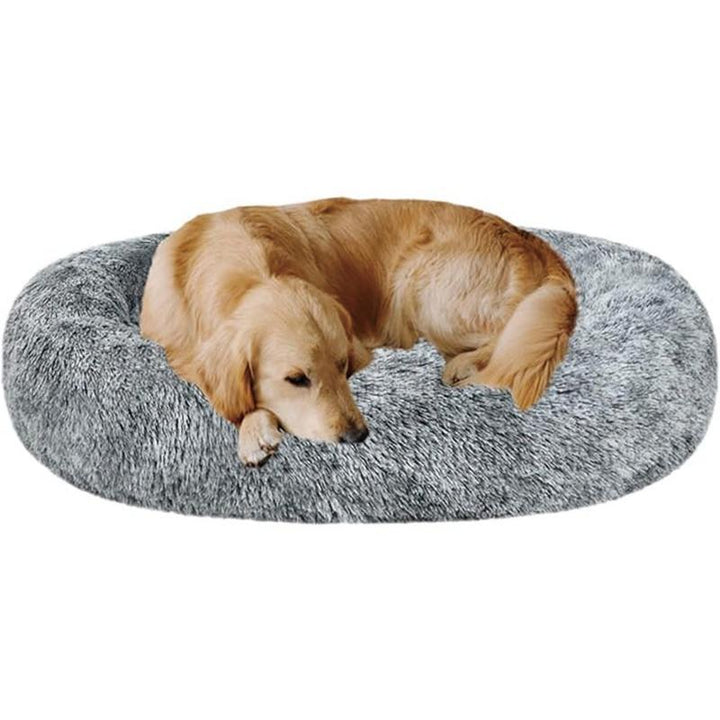 Plush Round Orthopedic Dog Bed