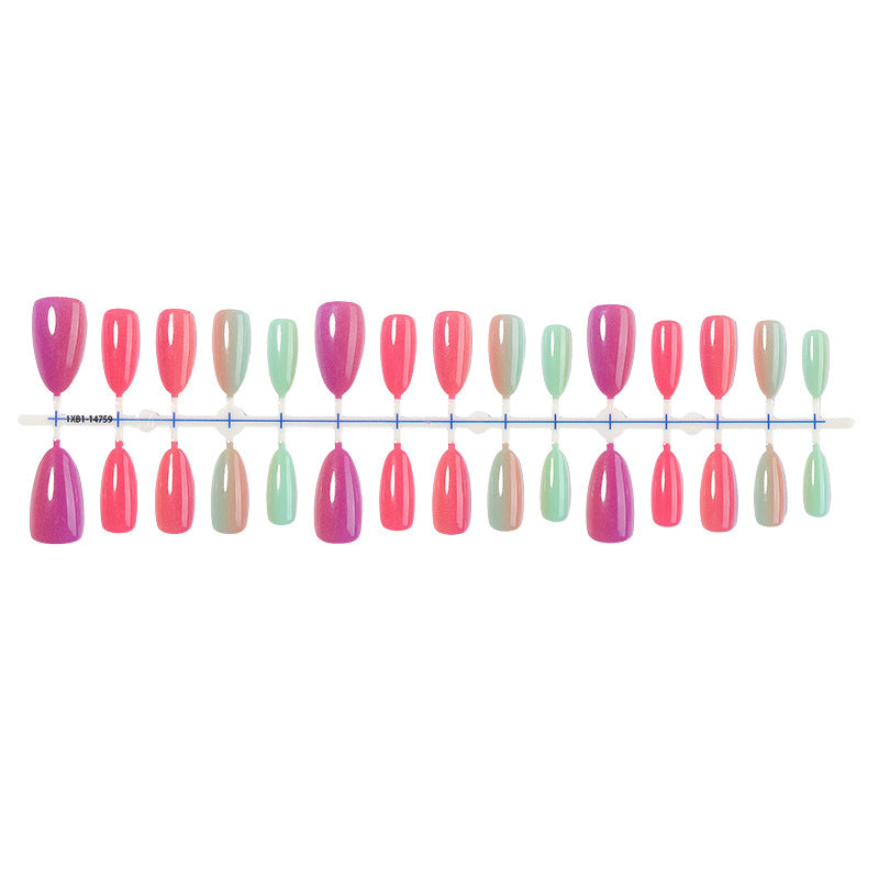 Artistic Long-Lasting Press-On Nail Collection Bowlift