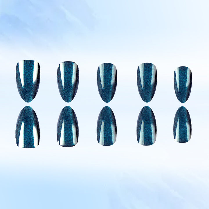 Premium Glossy Stiletto Press-On Nails Bowlift